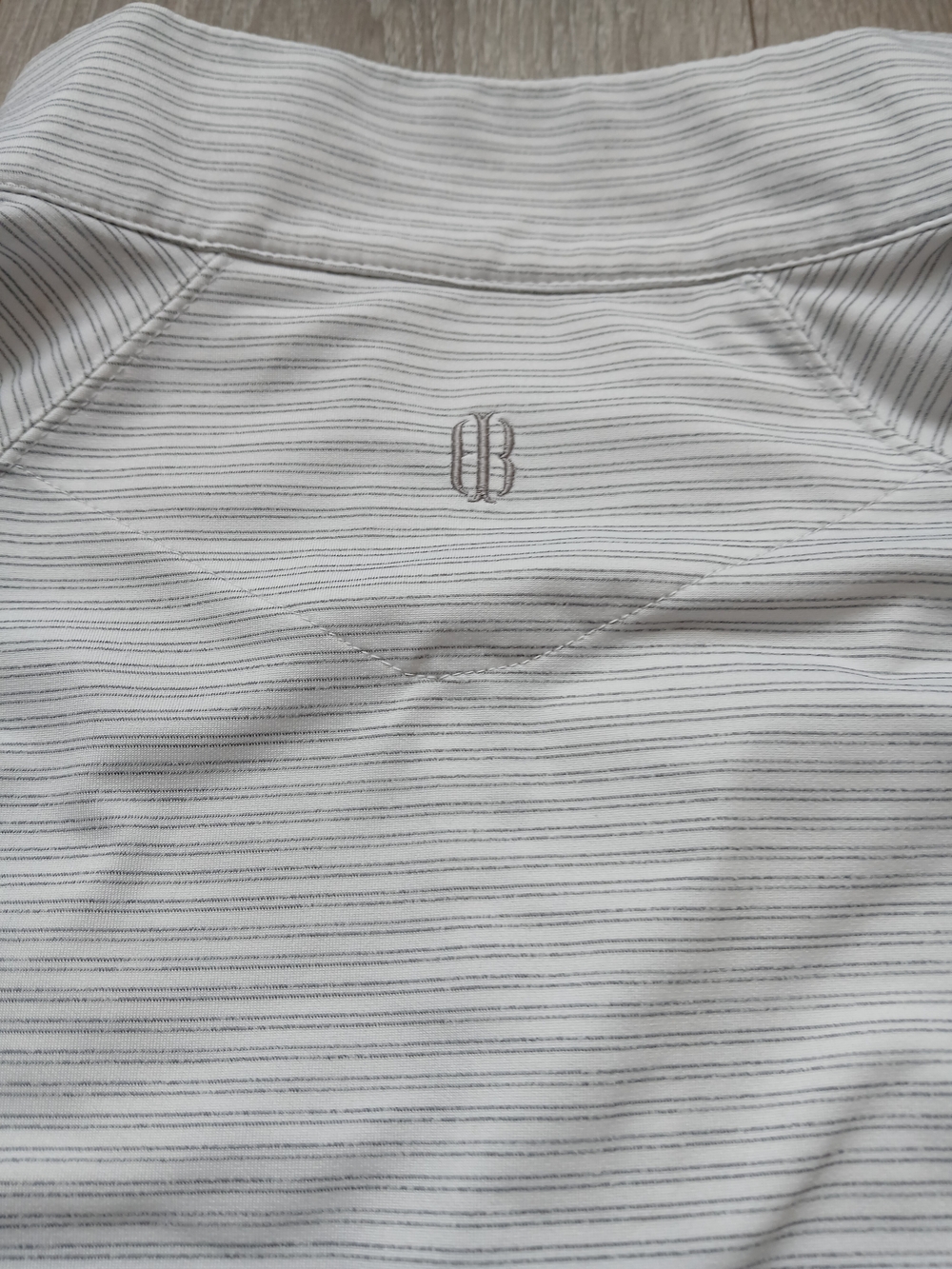 Holderness & Bourne Men's S 1/4 Zip Pullover White And Grey Ko Olina Golf Course - Picture 11 of 11